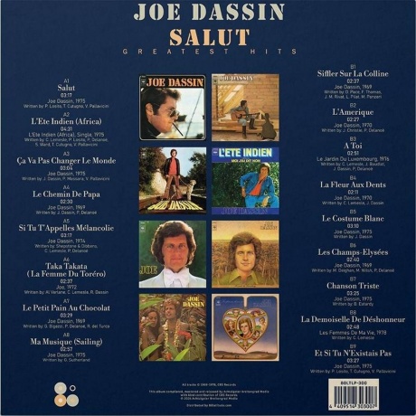 Joe Dassin - Salut – Greatest Hits (4409514303007) - фото 3