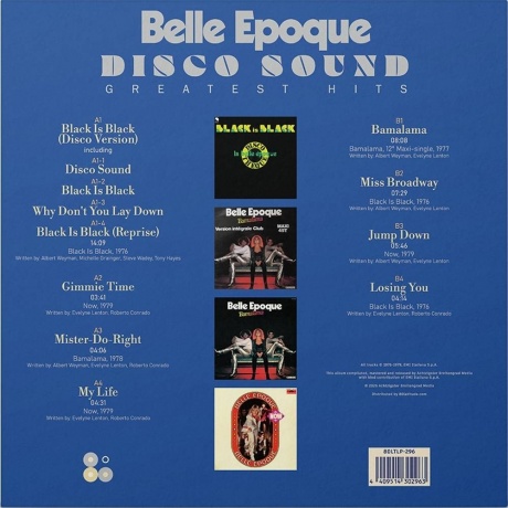 Belle Epoque - Disco Sound – Greatest Hits (4409514302963) - фото 3