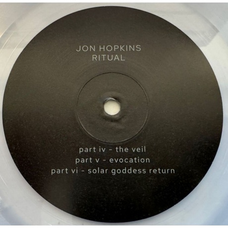 Jon Hopkins - Ritual (Clear) (887828052332) - фото 3