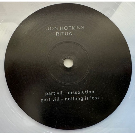 Jon Hopkins - Ritual (Clear) (887828052332) - фото 4