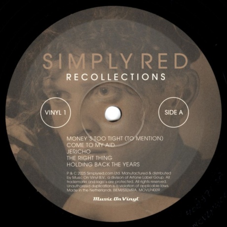 Simply Red - Recollections (8719262043534) - фото 3