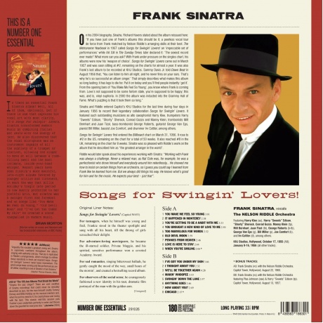 Frank Sinatra - Songs For Swingin Lovers! (Virgin) (8436563186301) - фото 2