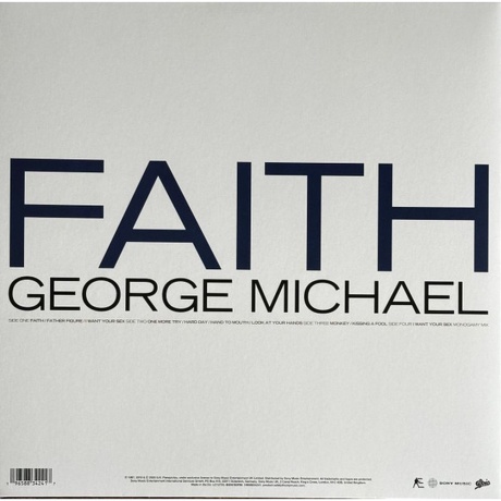 George Michael - Faith (196588342417) - фото 5