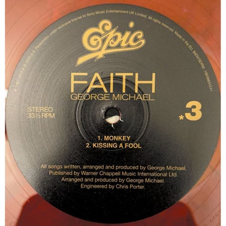 George Michael - Faith (Red Marble) (196588342516) - фото 6