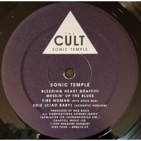Cult - Sonic Temple (30Th Anniversary) (607618215118) - фото 5