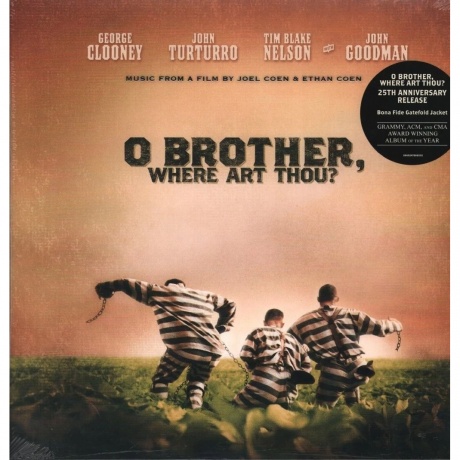 

Ost - O Brother Where Art Thou (25Th Anniversary) (602478861192) виниловая пластинка