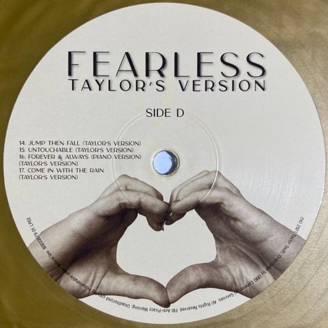 Taylor Swift - Fearless (Taylor'S Version) (Gold) (602435845104) - фото 7
