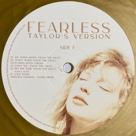 Taylor Swift - Fearless (Taylor'S Version) (Gold) (602435845104) - фото 9