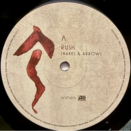 Rush - Snakes &amp; Arrows (603497816545) - фото 2