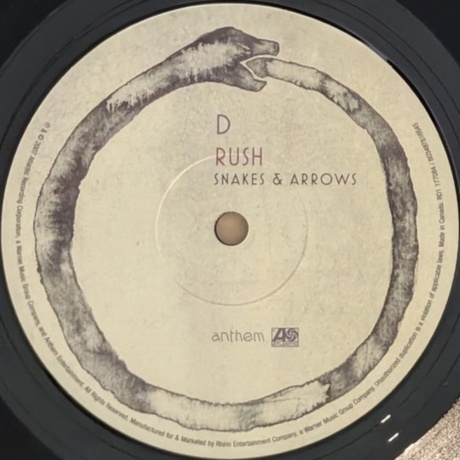 Rush - Snakes &amp; Arrows (603497816545) - фото 5
