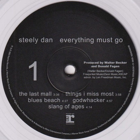 Dan Steely - Everything Must Go (Crystal Clear) (603497808335) - фото 2