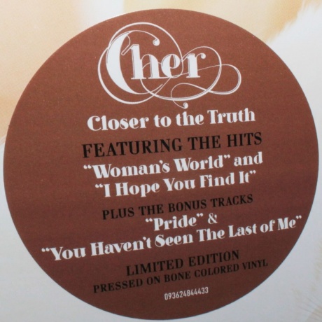 Cher - Closer To The Truth (Bone) (93624844433) - фото 4