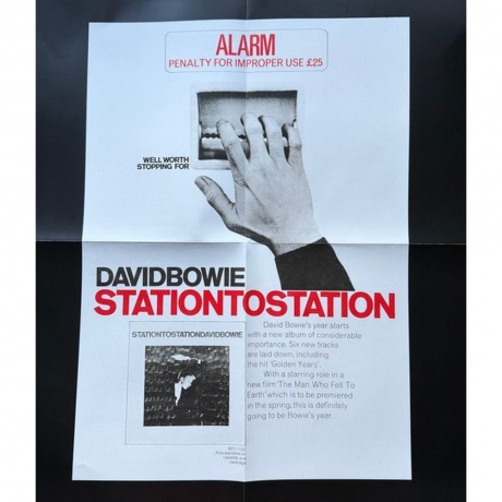 David Bowie - Station To Station (50Th Anniversary) (Picture) (5021732811196) - фото 6