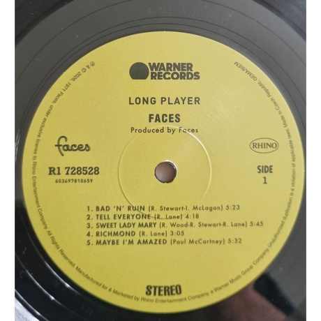 Faces - Long Player (603497810659) - фото 2