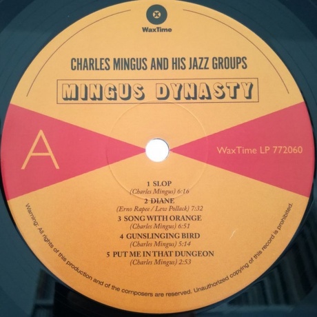 Charles Mingus - Mingus Dynasty (8436542018746) - фото 2