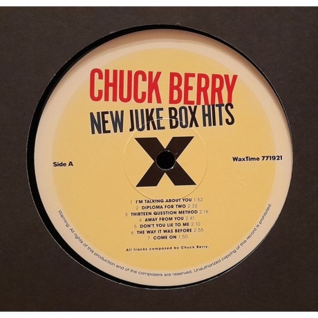 Chuck Berry - New Juke Box Hits (8436542015332) - фото 3