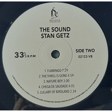 Stan Getz - The Sound (5711053021236) - фото 4