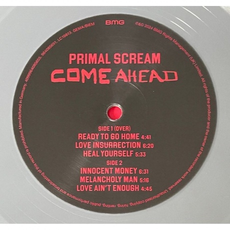 Primal Scream - Come Ahead (Silver) (4099964059243) - фото 5
