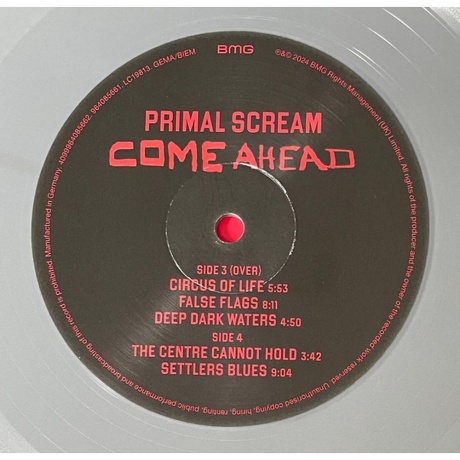 Primal Scream - Come Ahead (Silver) (4099964059243) - фото 7