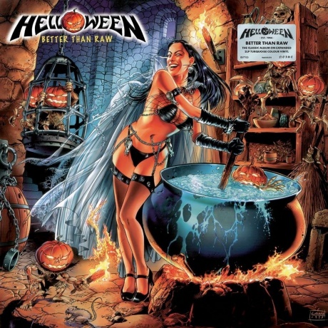 Helloween - Better Than Raw (Turquoise) (4099964211573) - фото 1