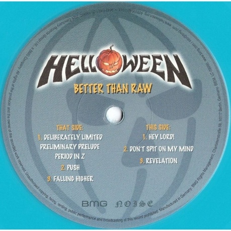 Helloween - Better Than Raw (Turquoise) (4099964211573) - фото 5