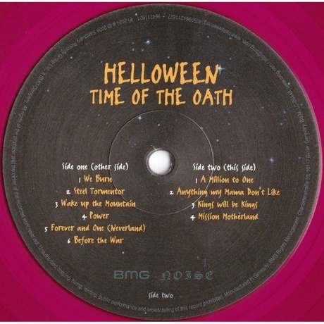 Helloween - The Time Of The Oath (Violet) (4099964211580) - фото 3
