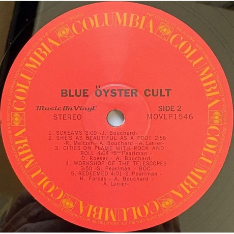 Blue Oyster Cult - Blue Oyster Cult (8719262029972) - фото 3