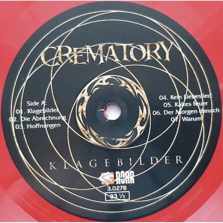 Crematory - Klagebilder (coloured) (4262464737595) - фото 3