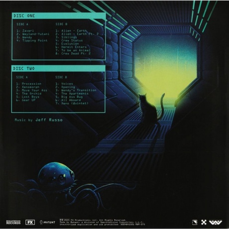 OST - Alien: Earth (Jeff Russo) (coloured) (0810155841539) - фото 4