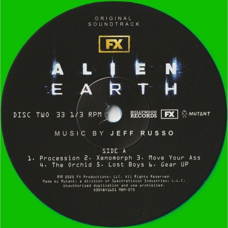 OST - Alien: Earth (Jeff Russo) (coloured) (0810155841539) - фото 7