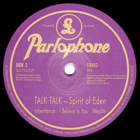 Talk Talk - Spirit Of Eden (Half Speed) (5021732635679) - фото 4