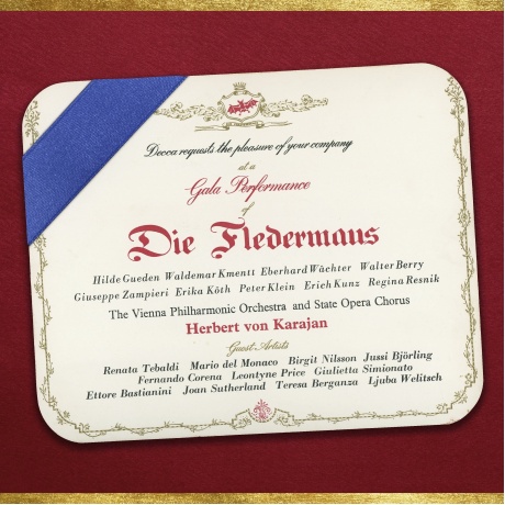 Herbert von Karajan - Strauss J.: Die Fledermaus (Box) (0028948715497) - фото 1