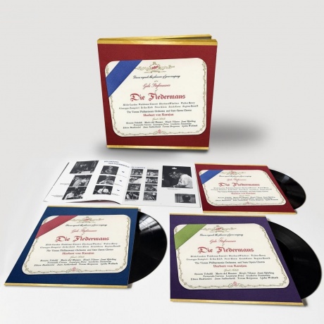 Herbert von Karajan - Strauss J.: Die Fledermaus (Box) (0028948715497) - фото 2