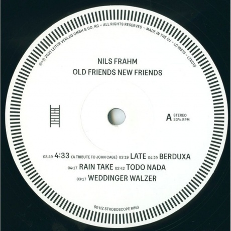 Nils Frahm - Old Friends New Friends (4050538759686) - фото 2