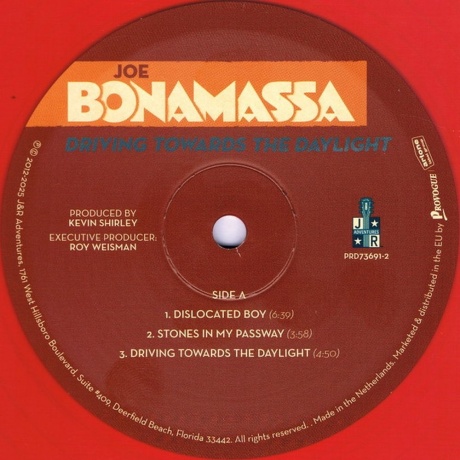 Joe Bonamassa - Driving Towards The Daylight (coloured) (8712725751410) - фото 3