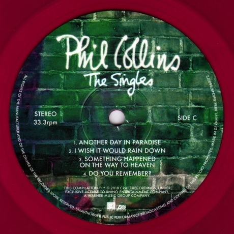 Phil Collins - The Singles (coloured) (0603497808106) - фото 6