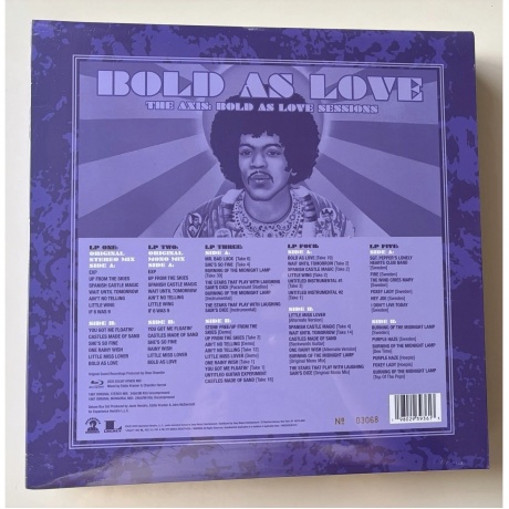 Jimi Hendrix - Bold As Love (Box) (0198029393613) - фото 3
