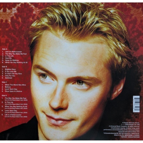 Ronan Keating - Ronan - deluxe (coloured) (0602475872061) - фото 3