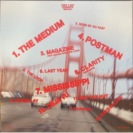 Toro Y Moi - Mahal (coloured) (0656605160139) - фото 3