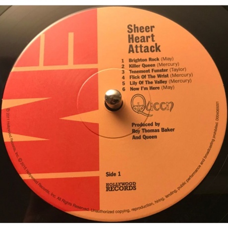 Queen - Sheer Heart Attack (Half Speed) (0050087511111) - фото 2
