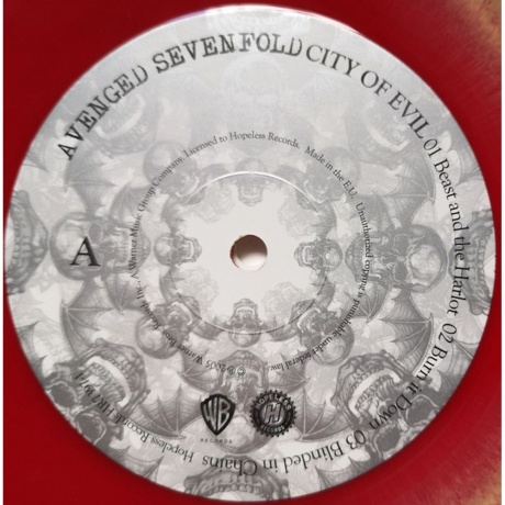 Avenged Sevenfold - City Of Evil (coloured) (0790692740116) - фото 3