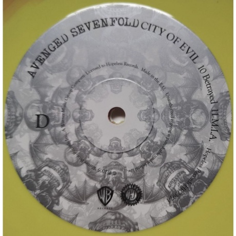 Avenged Sevenfold - City Of Evil (coloured) (0790692740116) - фото 6