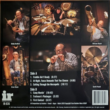 Bobby Bradford - "Freddie Ain't Ready" (Analogue) (0680270758148) - фото 2