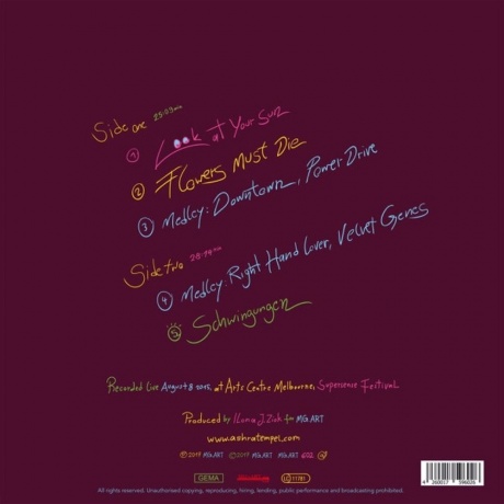 Ash Ra Tempel - Live In Melbourne (4260017596026) - фото 3