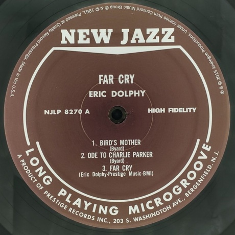 Eric Dolphy - Far Cry (Analogue) (0753088827013) - фото 3