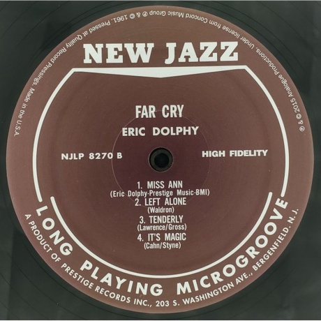 Eric Dolphy - Far Cry (Analogue) (0753088827013) - фото 4