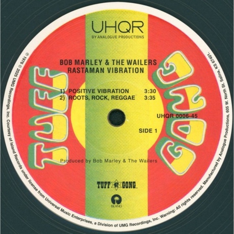 Bob Marley - Rastaman Vibration (Box) (Analogue) (0753088064579) - фото 2