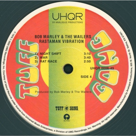 Bob Marley - Rastaman Vibration (Box) (Analogue) (0753088064579) - фото 5