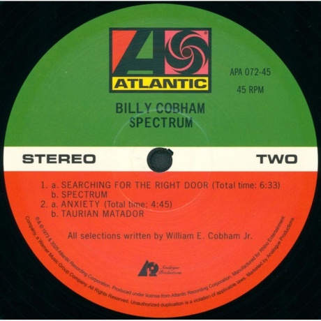 Billy Cobham - Spectrum (Analogue) (0753088757273) - фото 4