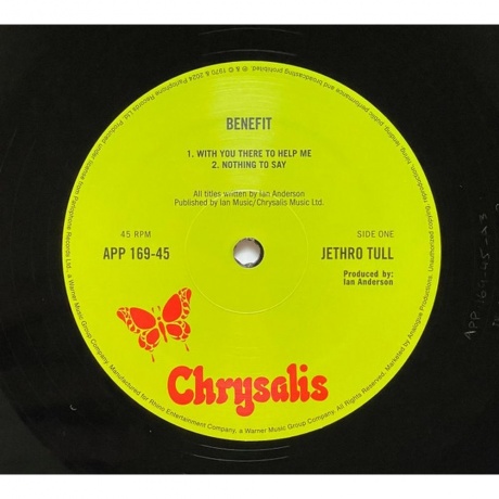 Jethro Tull - Benefit (Analogue) (0753088016974) - фото 2